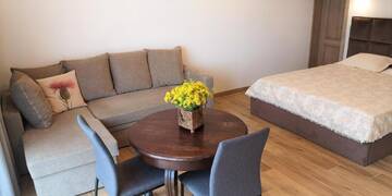 Фото номера Семейный номер с террасой Апартаменты Sea 4 You Apartments г. Паланга 4
