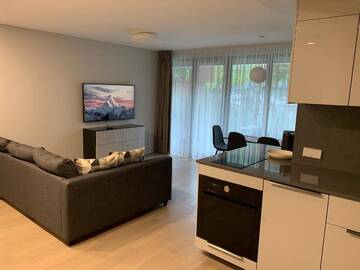 Фото номера Апартаменты с 2 спальнями Апартаменты Palanga Balance in Cuprum г. Паланга 32