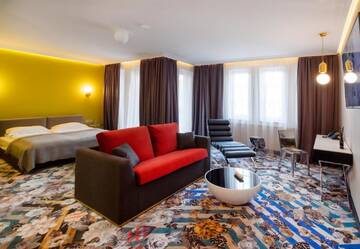 Фото номера Полулюкс с доступом в спа-центр Отель Amsterdam Plaza Hotel &amp; SPA г. Паланга 3