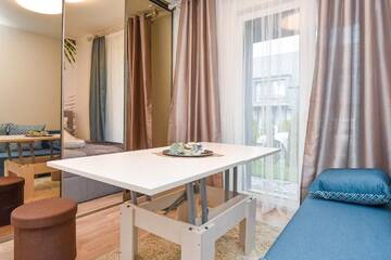 Фото номера Апартаменты с 1 спальней Апартаменты Palanga Vaivorykštės APARTMENT г. Паланга 8