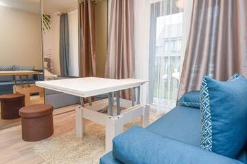 Фото номера Апартаменты с 1 спальней Апартаменты Palanga Vaivorykštės APARTMENT г. Паланга 7