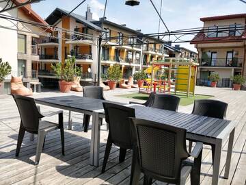 Фото номера Апартаменты с 2 спальнями Апартаменты Smiltelės Apartamentai Booking Palanga LT г. Паланга 8