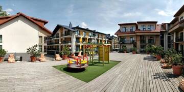 Фото номера Апартаменты с 2 спальнями Апартаменты Smiltelės Apartamentai Booking Palanga LT г. Паланга 43