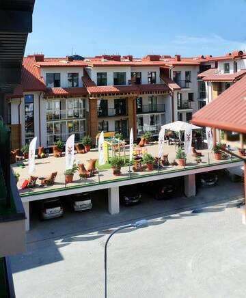 Фото номера Апартаменты с 2 спальнями Апартаменты Smiltelės Apartamentai Booking Palanga LT г. Паланга 14