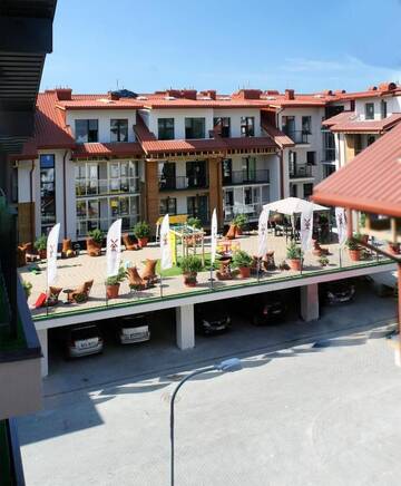 Фото номера Апартаменты с 2 спальнями Апартаменты Smiltelės Apartamentai Booking Palanga LT г. Паланга 26