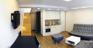 Фото номера Апартаменты с 2 спальнями Апартаменты Smiltelės Apartamentai Booking Palanga LT г. Паланга 35