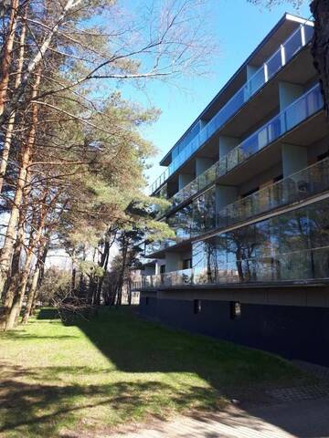 Фото номера Апартаменты с 1 спальней Апартаменты Butas/studija - Vanagupės g. г. Паланга 12