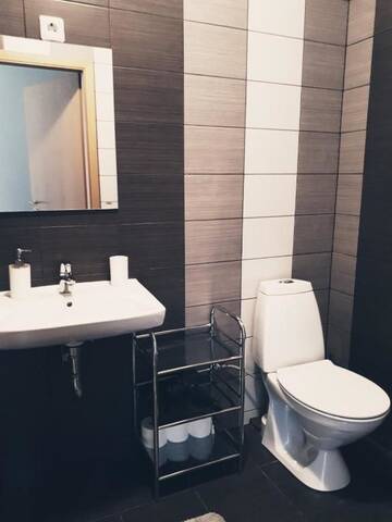 Фото номера Апартаменты с 1 спальней Апартаменты Butas/studija - Vanagupės g. г. Паланга 23