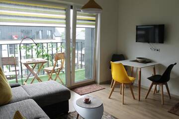 Фото номера Апартаменты с 1 спальней Апартаменты Maluno Vilos Penthouse г. Паланга 8