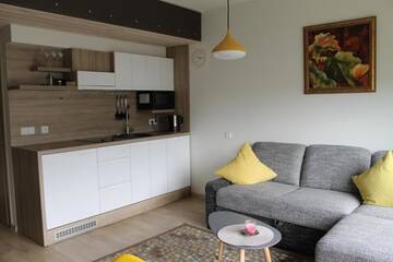 Фото номера Апартаменты с 1 спальней Апартаменты Maluno Vilos Penthouse г. Паланга 28