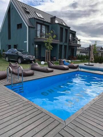 Фото номера Апартаменты с 1 спальней Апартаменты Vaivorykštės apartamentai г. Паланга 47