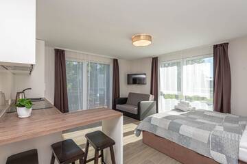 Фото номера Номер-студио с балконом Апартаменты EGITOS apartamentai г. Паланга 6