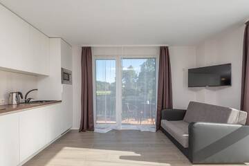 Фото номера Номер-студио с балконом Апартаменты EGITOS apartamentai г. Паланга 9