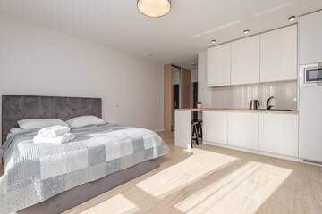 Фото номера Номер-студио с террасой Апартаменты EGITOS apartamentai г. Паланга 9