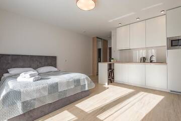 Фото номера Номер-студио с террасой Апартаменты EGITOS apartamentai г. Паланга 8