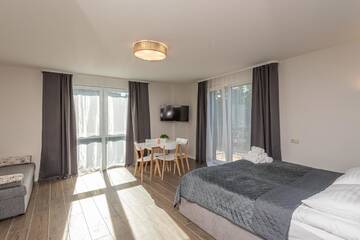 Фото номера Номер-студио Делюкс Апартаменты EGITOS apartamentai г. Паланга 4