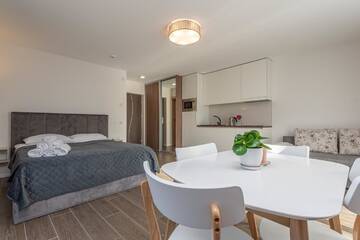 Фото номера Номер-студио Делюкс Апартаменты EGITOS apartamentai г. Паланга 8