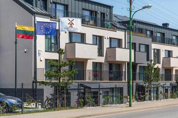 Фото номера Лофт Апартаменты Malūno Vilos Apartments г. Паланга 38