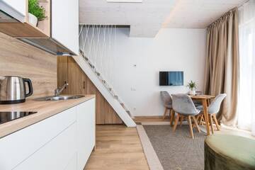 Фото номера Лофт Апартаменты Malūno Vilos Apartments г. Паланга 13