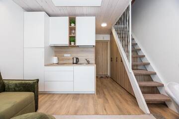Фото номера Лофт Апартаменты Malūno Vilos Apartments г. Паланга 7