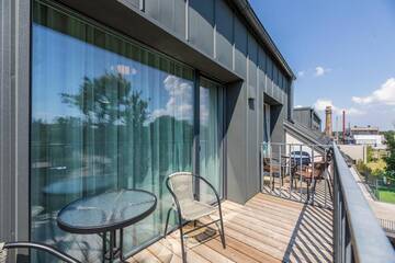 Фото номера Лофт Апартаменты Malūno Vilos Apartments г. Паланга 50