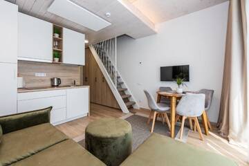 Фото номера Лофт Апартаменты Malūno Vilos Apartments г. Паланга 51