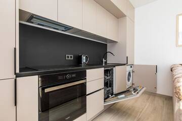 Фото номера Апартаменты с 1 спальней Апартаменты M50 Apartments г. Паланга 14