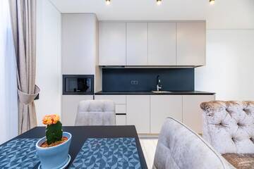 Фото номера Апартаменты - Цокольный этаж Апартаменты M50 Apartments г. Паланга 6
