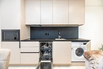 Фото номера Апартаменты - Цокольный этаж Апартаменты M50 Apartments г. Паланга 7