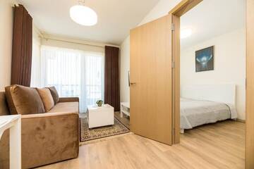 Фото номера Апартаменты - 1-й этаж Апартаменты Lunos apartamentai - Centras г. Паланга 20