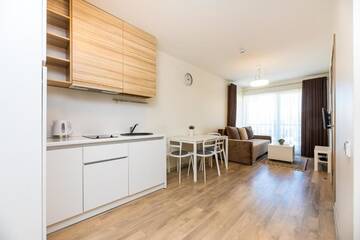 Фото номера Апартаменты - 1-й этаж Апартаменты Lunos apartamentai - Centras г. Паланга 26
