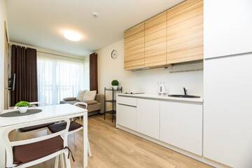 Фото номера Апартаменты с балконом Апартаменты Lunos apartamentai - Centras г. Паланга 11