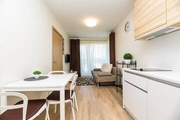 Фото номера Апартаменты с балконом Апартаменты Lunos apartamentai - Centras г. Паланга 12