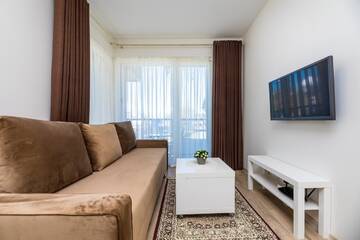 Фото номера Апартаменты - 1-й этаж Апартаменты Lunos apartamentai - Centras г. Паланга 5