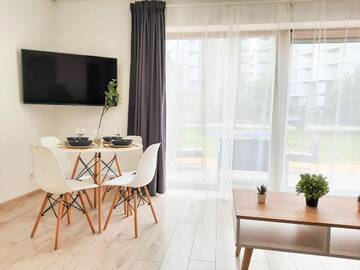 Фото номера Апартаменты с 1 спальней Апартаменты Ella - Šviesu. Stilinga. Jauku. г. Паланга 6