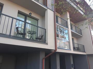 Фото номера Апартаменты с 1 спальней Апартаменты Apartamentai Malūno Vilos г. Паланга 17