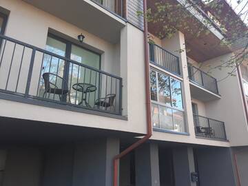 Фото номера Апартаменты с 1 спальней Апартаменты Apartamentai Malūno Vilos г. Паланга 9