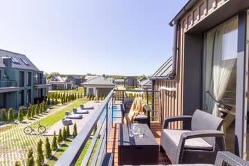 Фото номера Лофт Апартаменты Green Shine Apartment г. Паланга 11