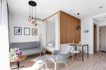 Фото номера Апартаменты с 1 спальней Апартаменты Gorgeous Seaview Apartment By Houseys г. Паланга 47