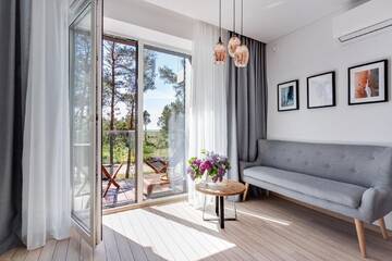 Фото номера Апартаменты с 1 спальней Апартаменты Gorgeous Seaview Apartment By Houseys г. Паланга 11