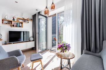 Фото номера Апартаменты с 1 спальней Апартаменты Gorgeous Seaview Apartment By Houseys г. Паланга 15