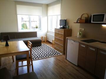 Фото номера Апартаменты с 1 спальней Апартаменты Mare Apartments г. Паланга 2