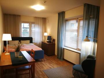 Фото номера Номер-студио Апартаменты Mare Apartments г. Паланга 9
