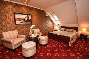 Фото номера Семейный номер Отель Senoji Hansa Hotel г. Паланга 9