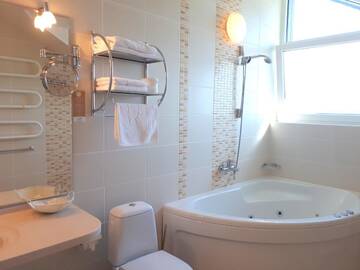 Фото номера Апартаменты с 1 спальней и гидромассажной ванной Отель Best Baltic Hotel Palanga г. Паланга 4