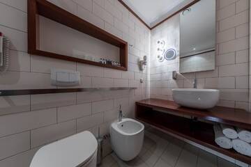 Фото номера Улучшенный двухместный номер с 1 кроватью и доступом в спа-центр - Здание Luxury Отель Palanga Life Balance SPA Hotel г. Паланга 6