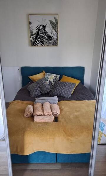 Фото номера Апартаменты с террасой Апартаменты Vaivorykštės 7D apartamentai (su baseinu) г. Паланга 23
