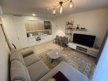 Фото номера Апартаменты с 1 спальней Апартаменты Vanagupės parko apartamentai г. Паланга 24