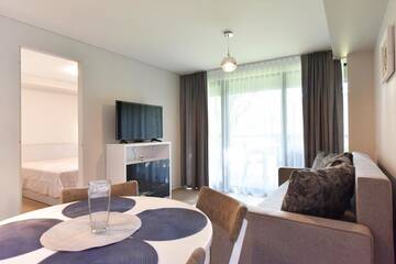 Фото номера Апартаменты с 1 спальней Апартаменты Cuprum Apartaments г. Паланга 76