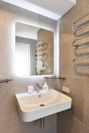 Фото номера Апартаменты с 1 спальней Апартаменты Cuprum Apartaments г. Паланга 48